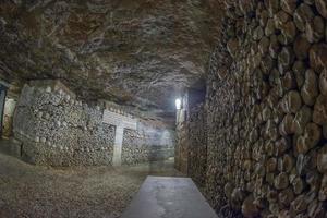 Paris Catacombs Skulls and bones photo