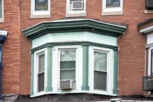 baltimore druid hill old house window photo