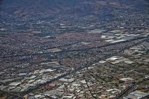 mexico city aerial photo