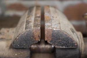 old bench vise photo