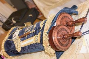 torah scroll book close up photo