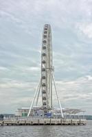 National Harbor panoramic wheel detail photo