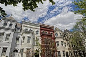 georgetown dc washington houses photo