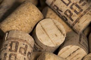 Wine Bottle Corks macro photo