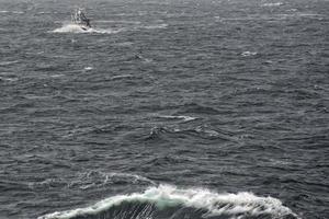 Ship in the tempest photo