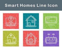 Smart Homes Vector Icon Set