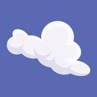 Trendy Sky Cloud vector