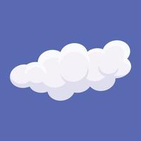 Trendy Cloudy Weather vector