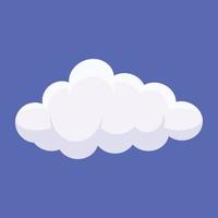 Trendy Sky Cloud vector