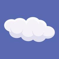 Trendy Sky Cloud vector