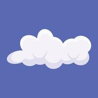 Trendy Cirrostratus Cloud vector