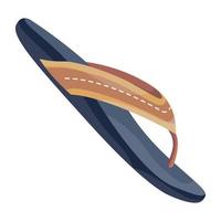 Trendy Flip Flop vector