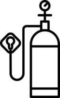 Oxygen Tank Vector Icon