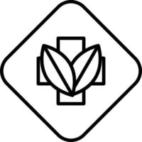 herbario vector icono