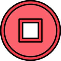 Stop Vector Icon