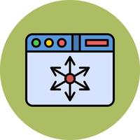 Dimension Vector Icon