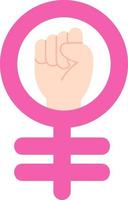 Feminism Vector Icon