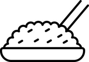 Rice Vector Icon