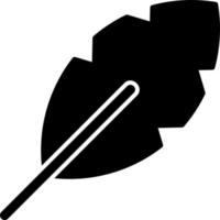 icono de vector de pluma