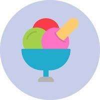 icono de vector de helado