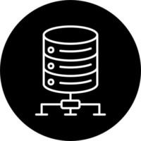 Database Storage Vector Icon