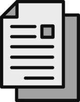 Document Vector Icon