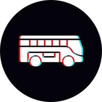 icono de vector de bus