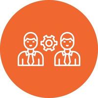 Team management Vector Icon