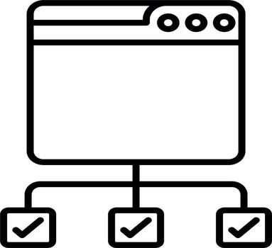 icono de vector de proceso