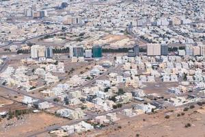 muscat ciudad árabe vista aérea landcape foto