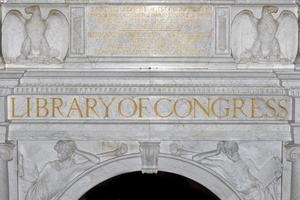 Washington National Library of Congress entrance photo
