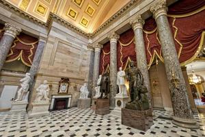 Washington DC internal capitol dome view photo