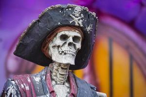 Fun fair carnival pirate skeleton photo