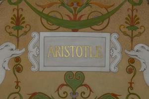 Aristotle name painting photo