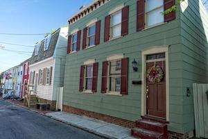 Annapolis Maryland historical houses photo