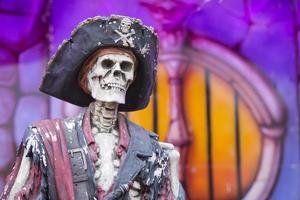 Fun fair carnival pirate skeleton photo