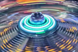 Luna Park moving lights background photo