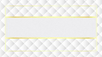Animated Modern luxury abstract background with golden line elements. modern gray and white background for presentation video