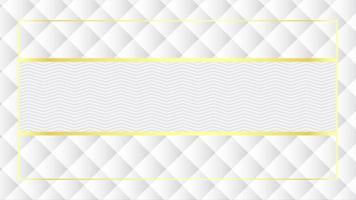 animado moderno luxo abstrato fundo com dourado linha elementos. moderno cinzento e branco fundo para apresentação video