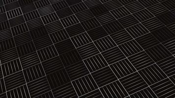 geanimeerd abstract patroon met meetkundig elementen in zwart grijs tonen helling achtergrond video