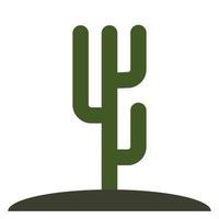 Logo succulent cactus, icon flower cactus design, summer office nature vector