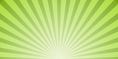 Horizontal green ray watermelon background dawn vector