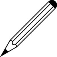 Pencil icon simple design vector