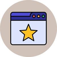 Web Favorite Vector Icon