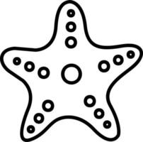 Starfish Vector Icon