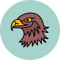 icono de vector de águila