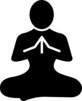 Meditation Vector Icon