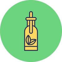 homeopatía vector icono