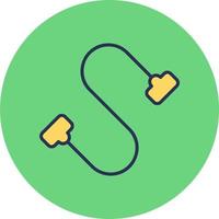 Resistance Band Vector Icon
