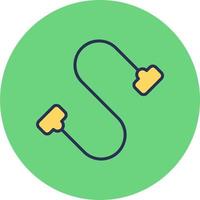 Resistance Band Vector Icon
